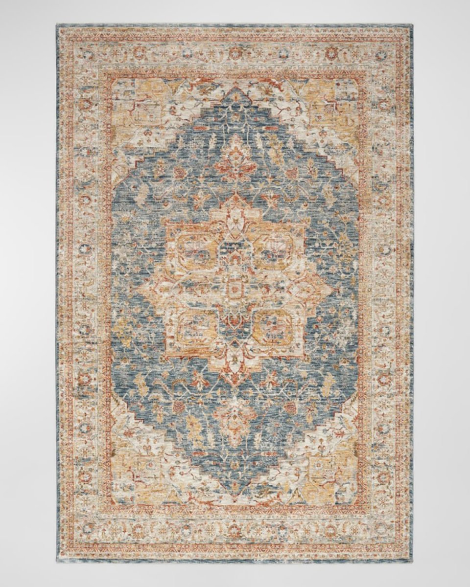 Portland Machine-Loomed Rug, 5' x 8'